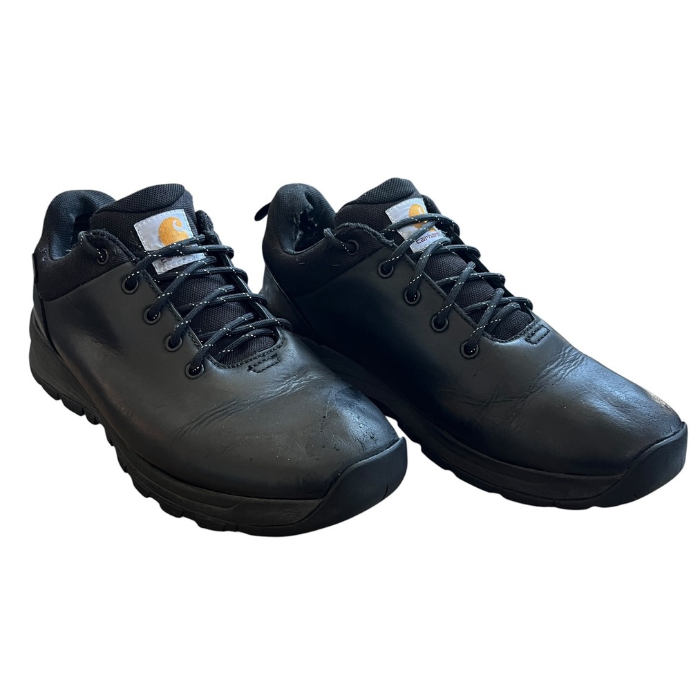 Carhartt Force 3-Inch Black Leather Work Shoes FH3021-M Mens 10.5 M EH SR